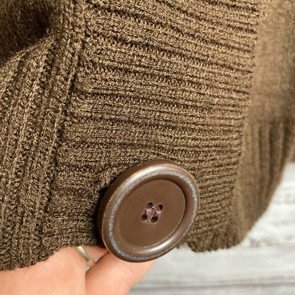 Cute Wet Seal large buttoned button-up hooded sweater size XS women’s - Picture 13 of 16